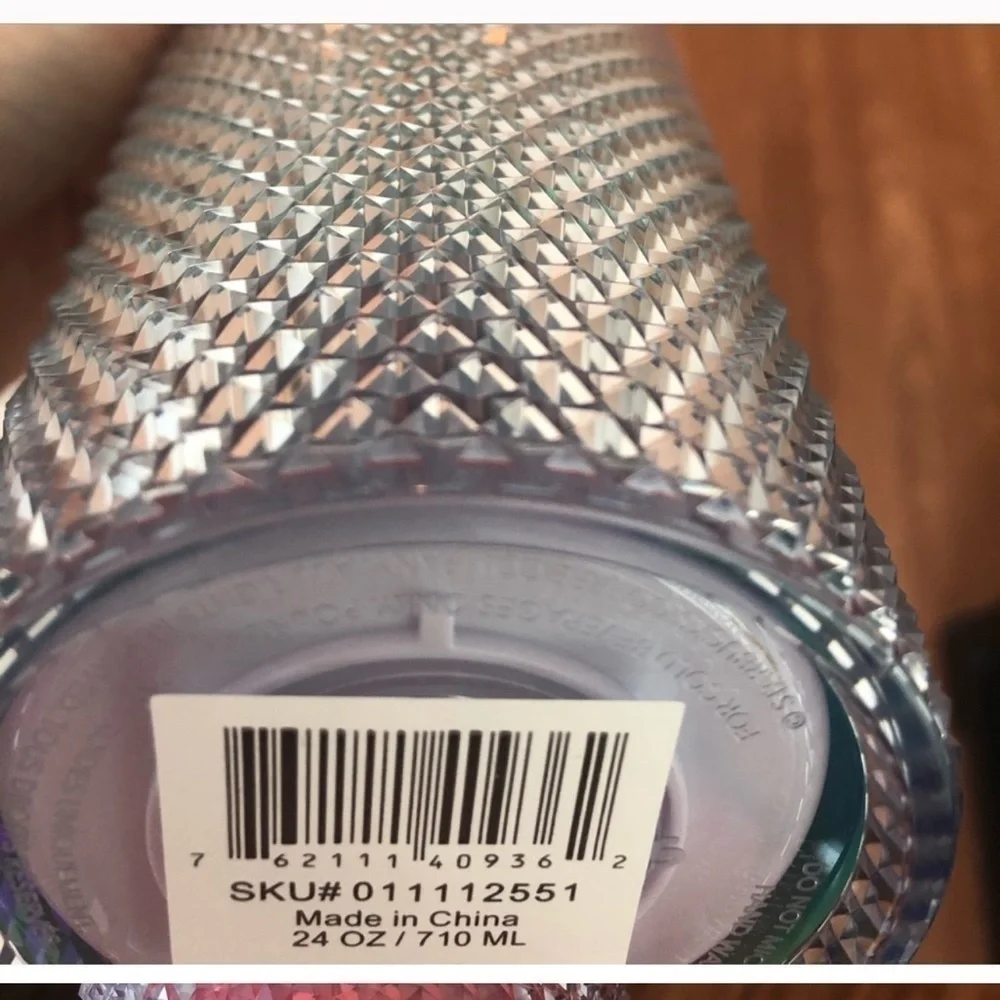 NWT Starbucks Summer Pride Rainbow Studded Tumbler